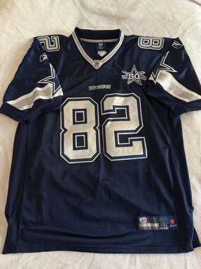 Reebok Dallas Cowboys Jason Witten #82 50th Anniversary On-Field Jersey Size 50